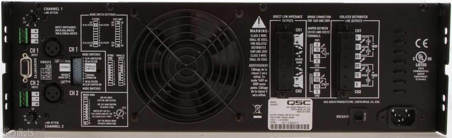 QSC ISA-300TI 70V