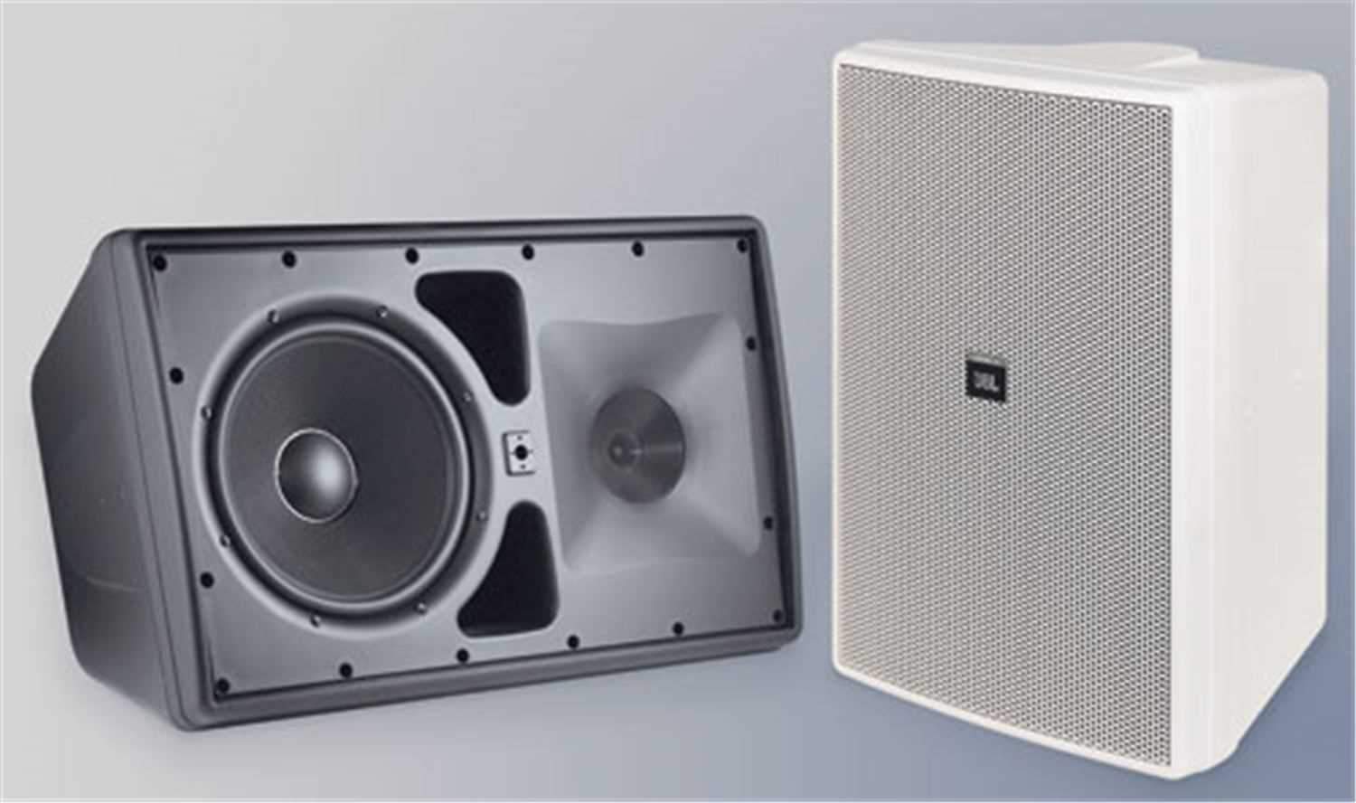 JBL Control 30 10-Inch 3-Way High-Power Indoor/Outdoor Speaker - White