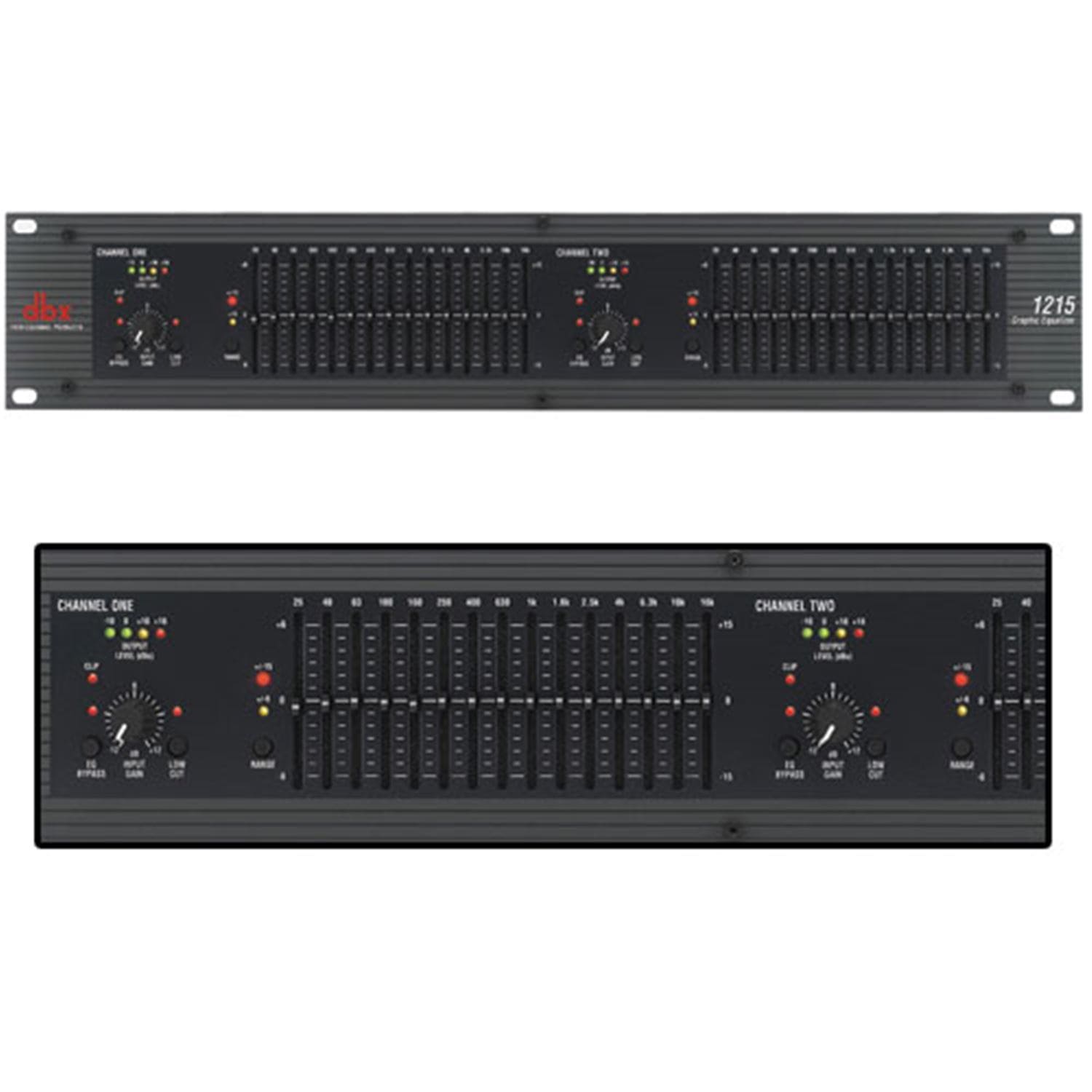 DBX 1215 Dual 15-Band Professional Graphic Equalizer
