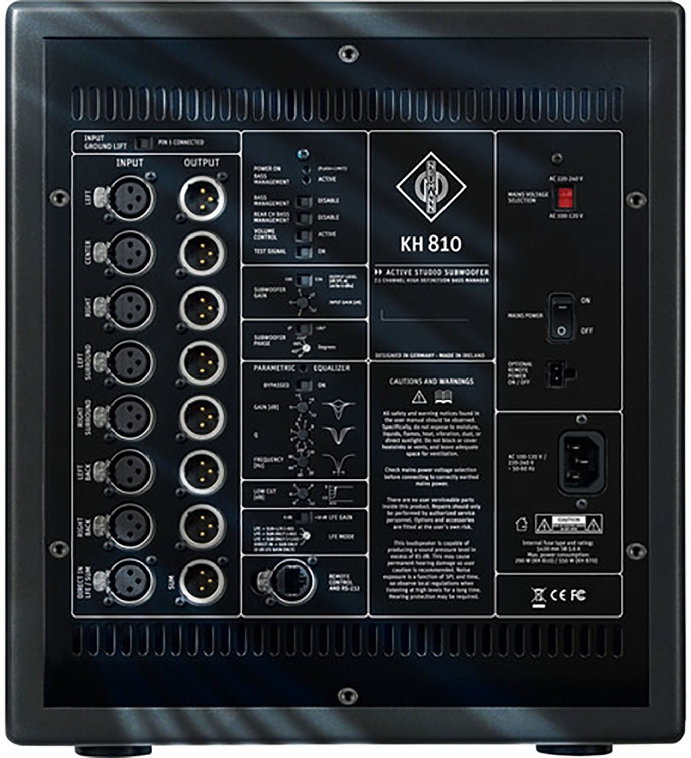 Neumann KH-810-G 10，7.1