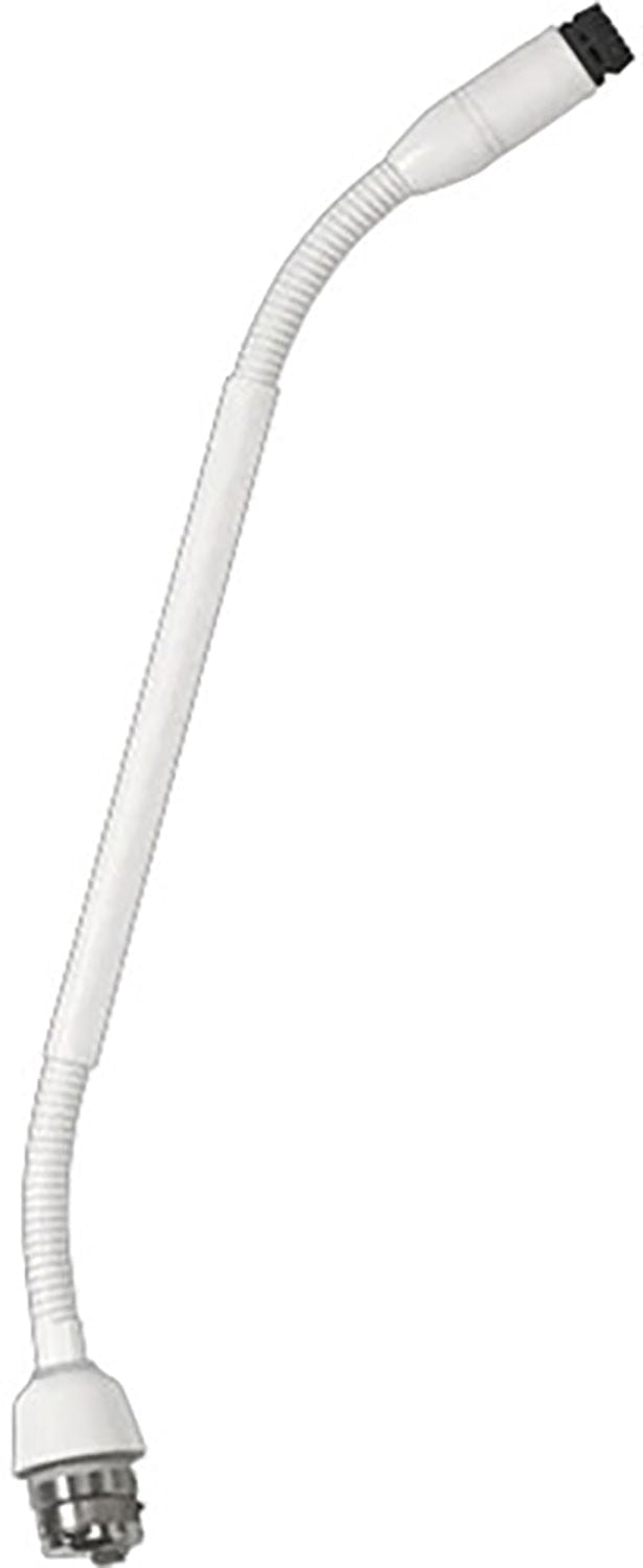 Shure MX410WRLPDF/N 10-Inch Dualflex Gooseneck Microphone - White, No Capsule
