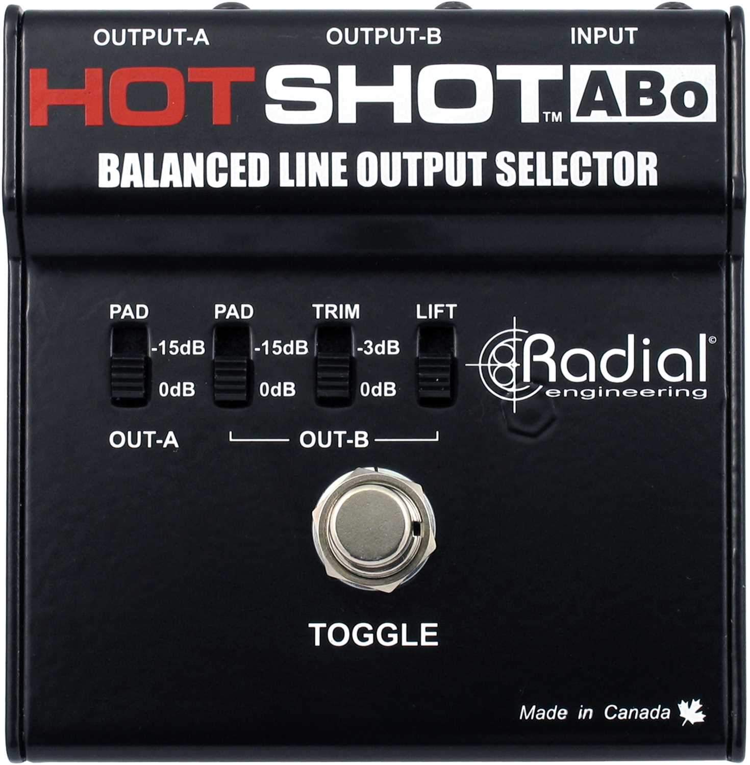 Radial HotShot ABo - Your Stage Signal Switching Pro