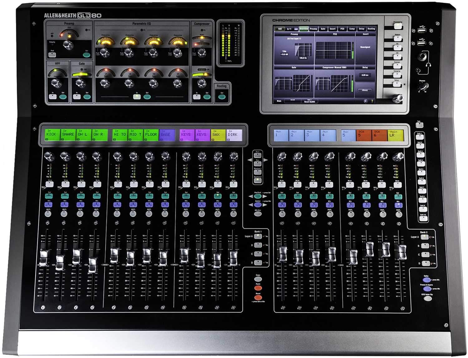 Revolutionize Your Mixing Experience with the Allen & Heath GLD2-80 20-Channel Digital Mixer