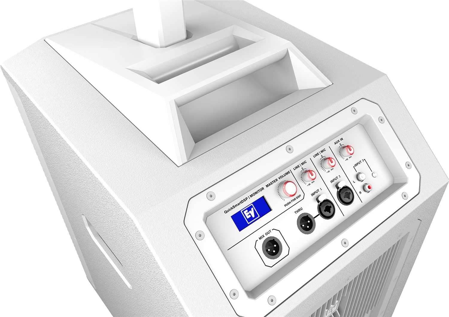 Electro-Voice EVOLVE 50 White Portable Column Array Speaker System Kit - Unleash Superior Sound!