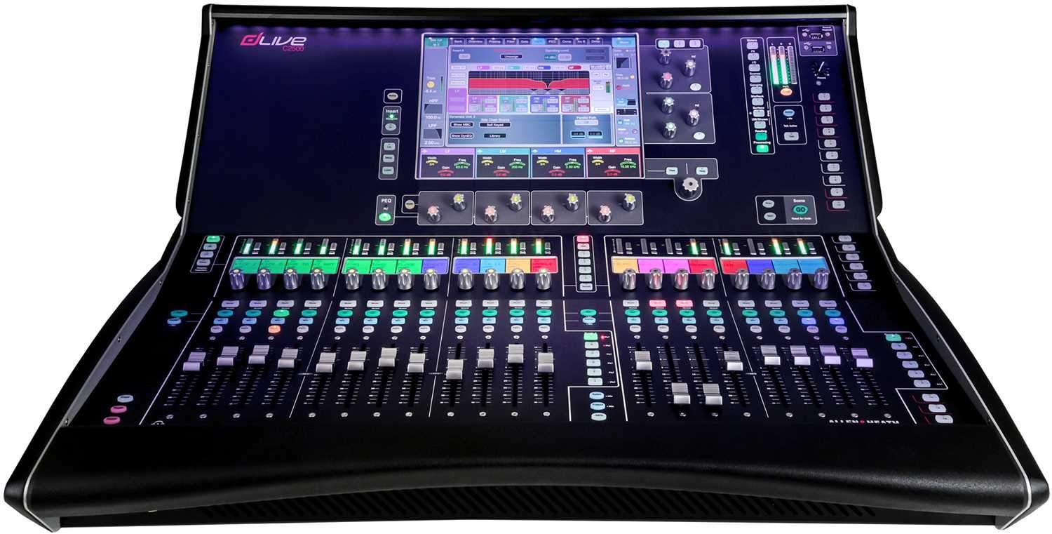 Allen & Heath dLive C2500 Control Surface - Unleash Your Mixing Potential