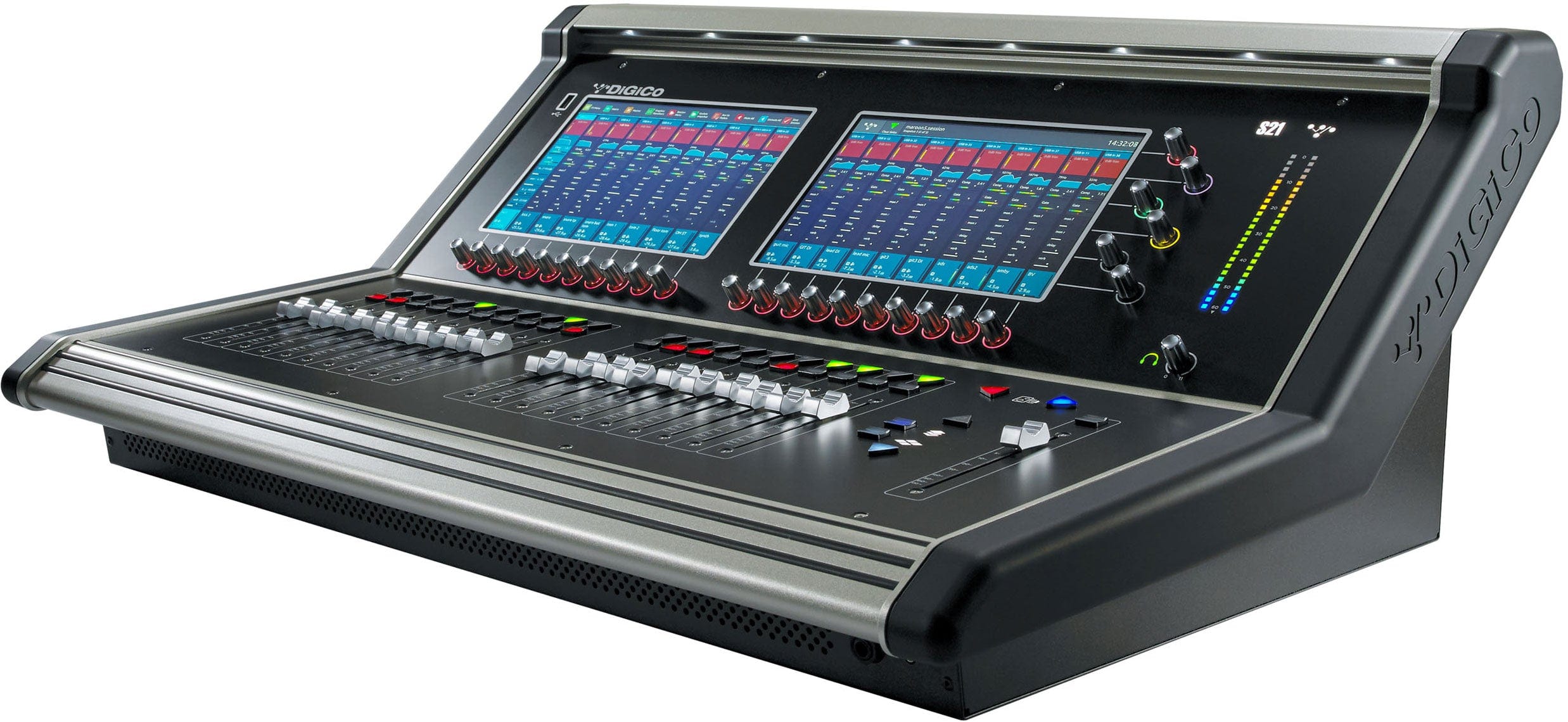 DiGiCo X-S21-D2M-B-RP S21 D2 Rack Pack with MADI-DMI-B Expansion Card and Blank DMI Slot