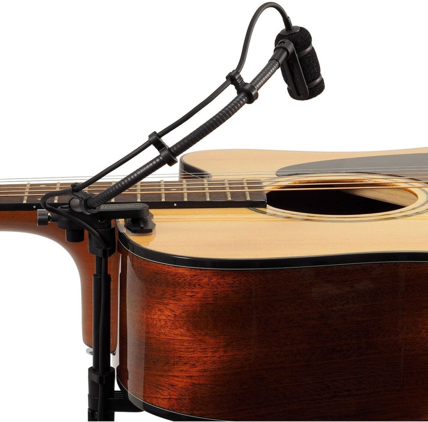 Audio-Technica ATM350GL Guitar-Friendly Instrument Condenser Microphone with 9-Inch Gooseneck