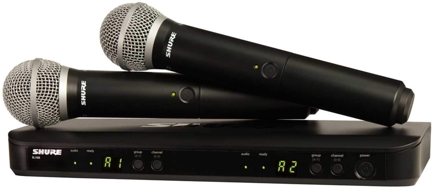 Shure BLX288/PG58 Dual Wireless Mic System - Unleash Your Voice