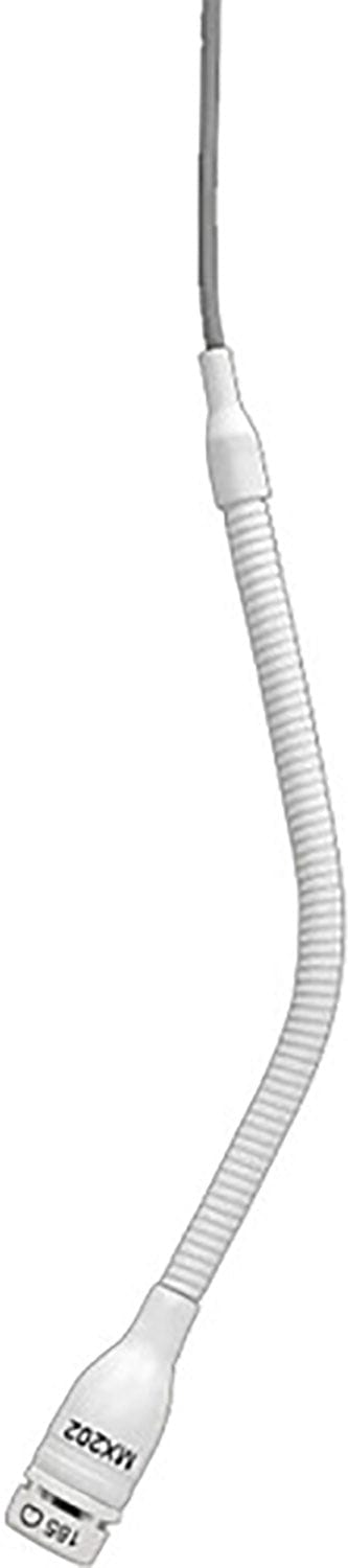 Shure MX202W-A/S Microflex Overhead Supercardioid Microphone - Capture High-Quality Audio Effortlessly
