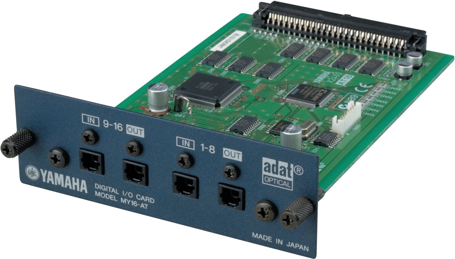 Yamaha MY16AT: The Ultimate 16 Channel ADAT I/O Card with Dual Optical Power