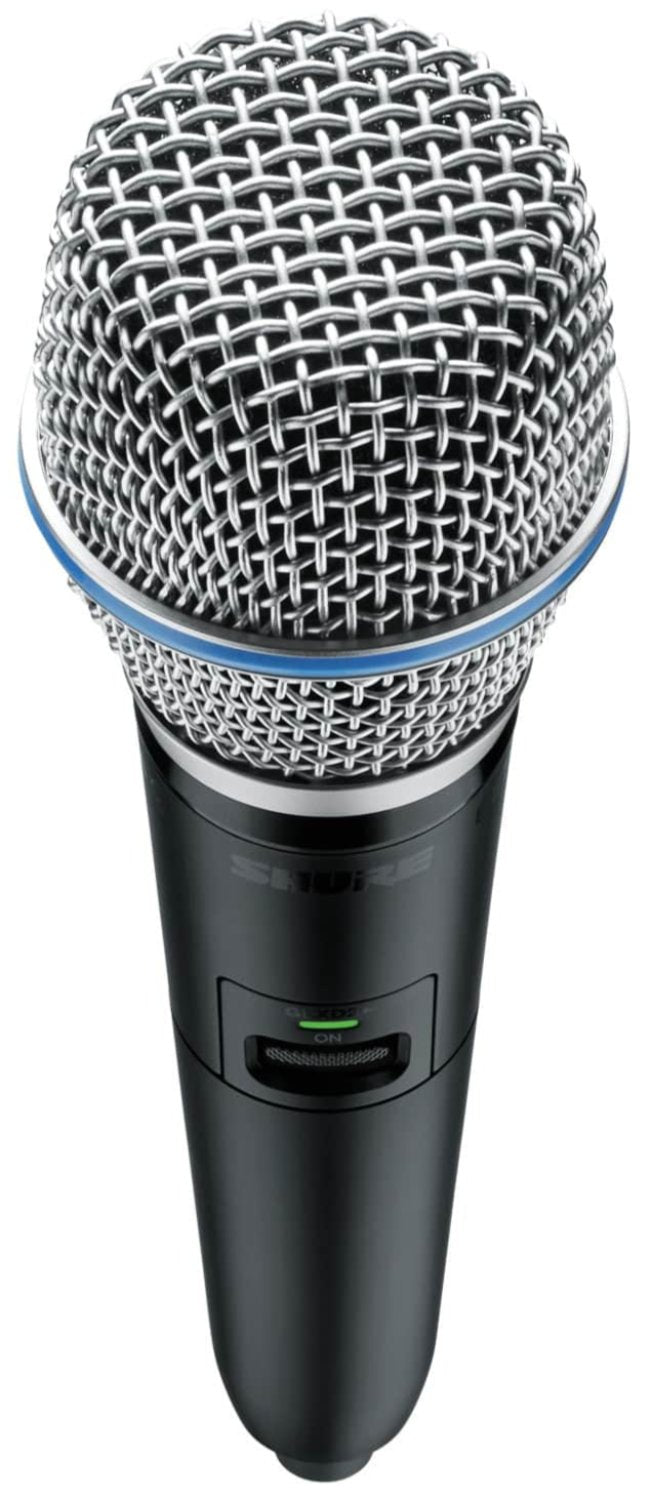 Shure GLXD24 Plus: The Ultimate Vocal System with Beta87A Handheld Microphone