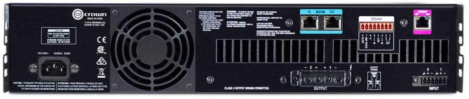 Crown CDi DriveCore 1200W 2-Channel Power Amplifier with BLU Link - Boost Your Sound Experience