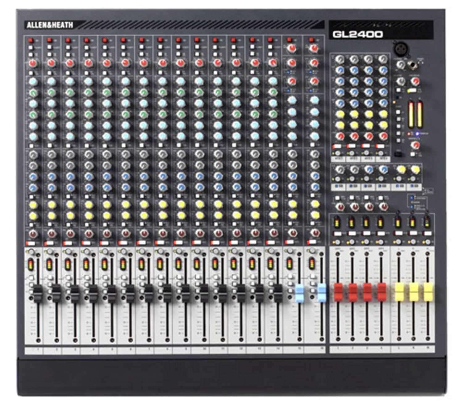Allen & Heath GL2400-16 Professional 4-Bus 16-Channel Live Mixer