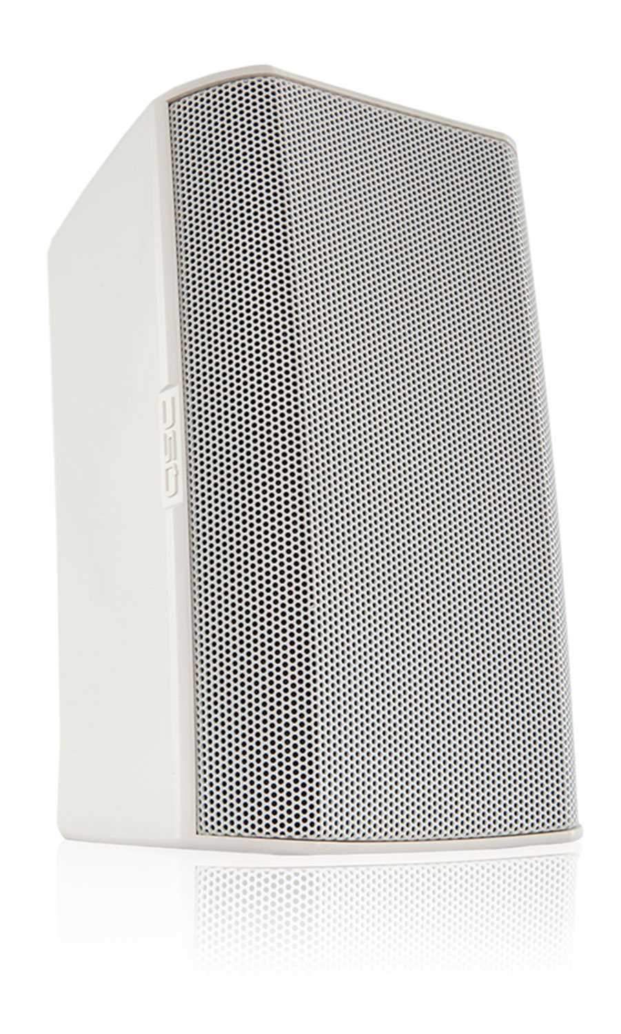 Q-SYS AcousticDesign AD-S4T White Surface Speaker - Crystal Clear Audio for Every Space