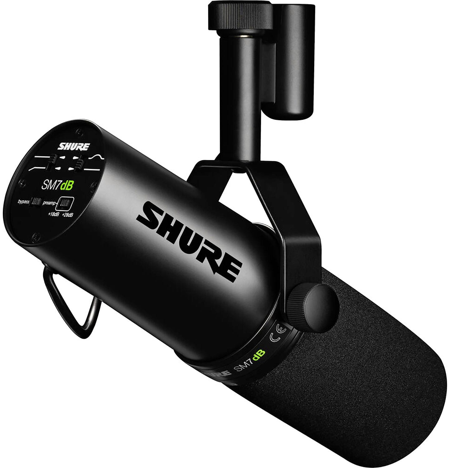 Shure SM7DB: The Ultimate Dynamic Vocal Microphone with Built-in Preamp