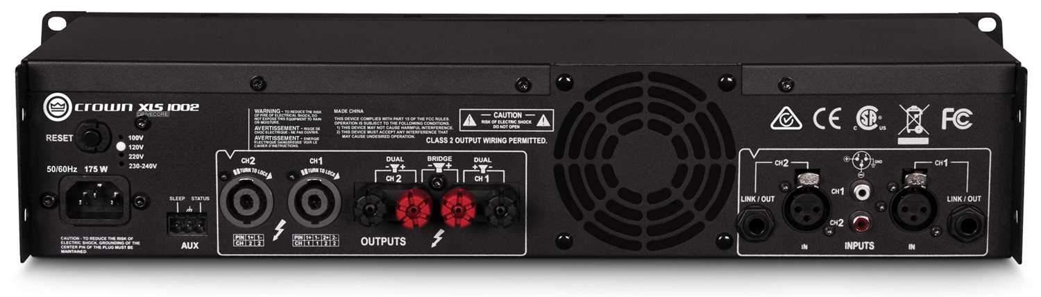 Crown XLS1002 DriveCore 2 - The Ultimate PA Power Amplifier