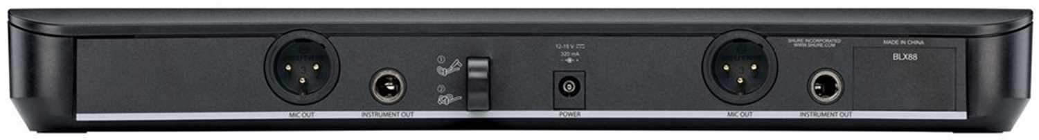 Shure BLX288/PG58 Dual Wireless Mic System - Unleash Your Voice