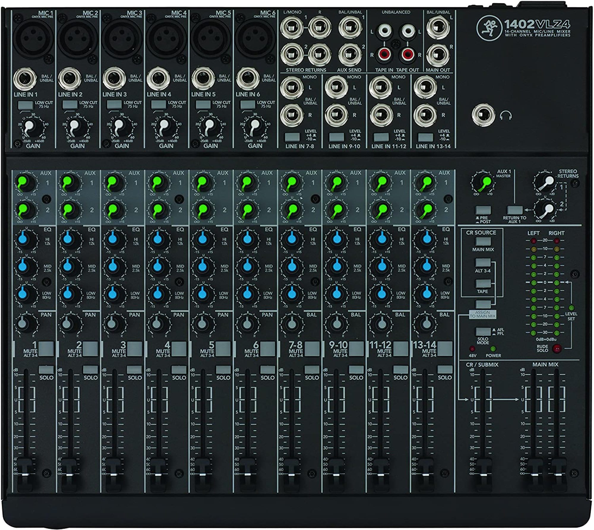 Mackie 14-Channel VLZ4 Analog Mixing Console - Your Ultimate Sound Solution