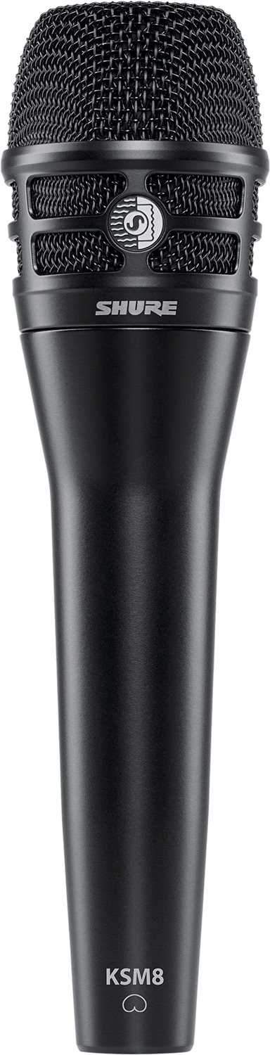 Shure KSM8/B Professional Dynamic Handheld Vocal Microphone - Sleek Black