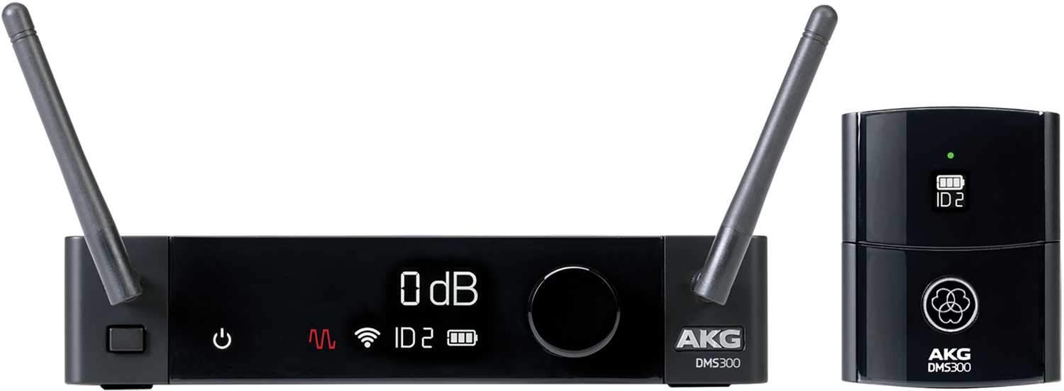 AKG DMS300 Digital Wireless Microphone - Your Onstage and Offstage Sound Solution