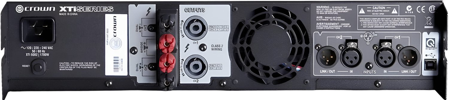 Crown XTI6002 Beastmode 1200W Power Amplifier