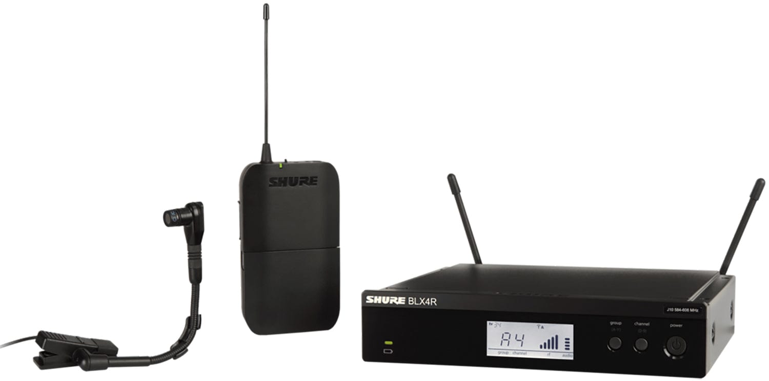 Shure BLX14R Wireless Rack-mount Instrument System - Deliver Legendary Audio Performance