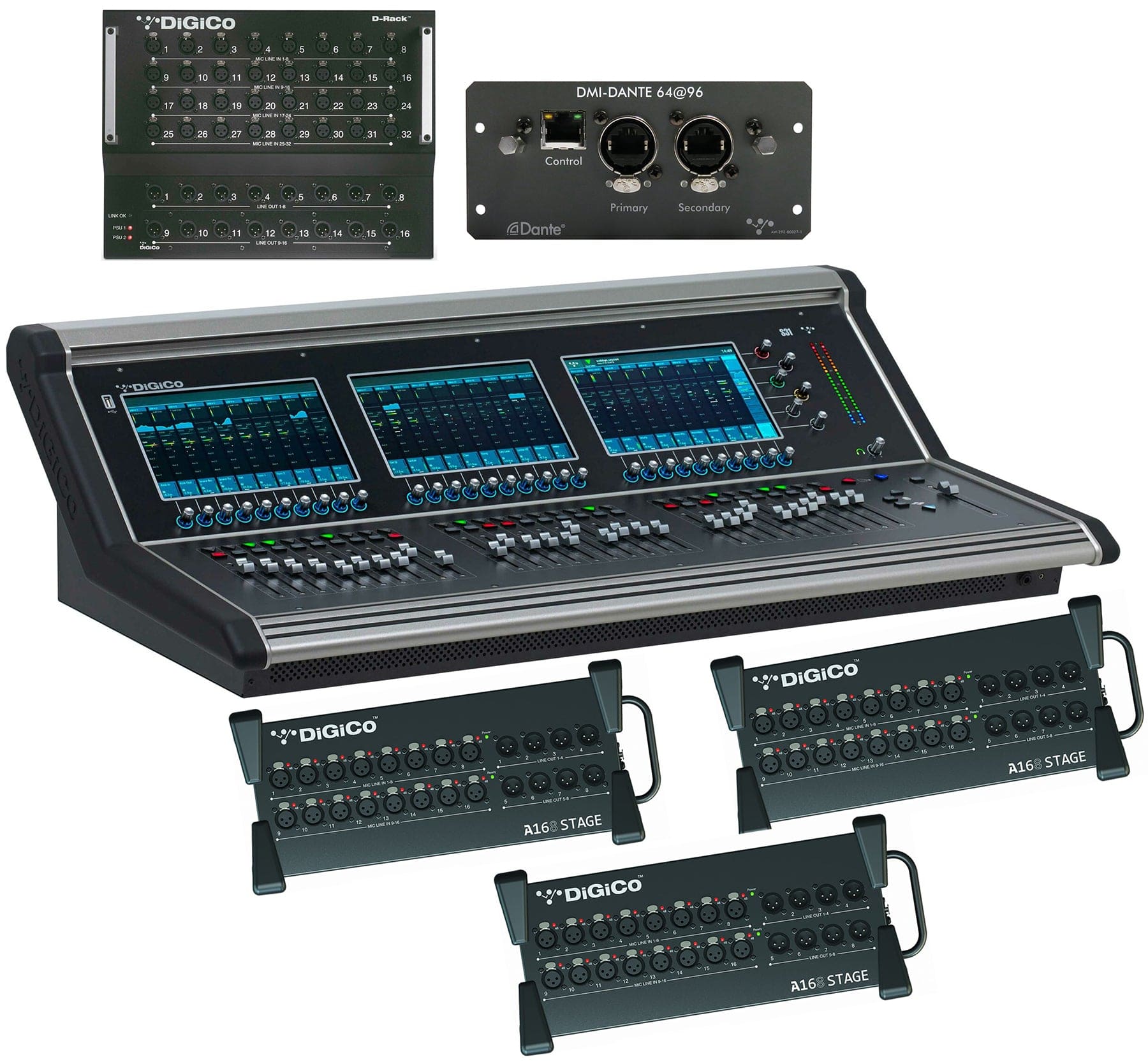 DiGiCo S31 Rack Pack: The Ultimate Live Sound Solution