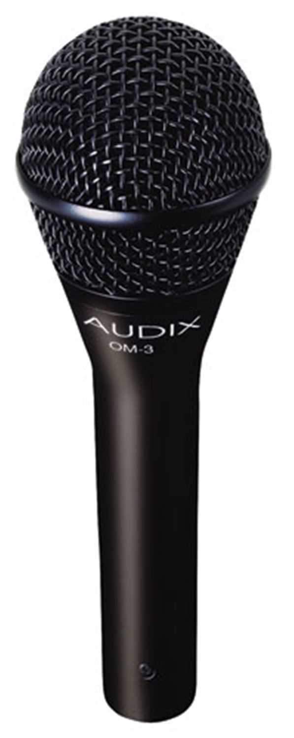 AUDIX OM3 All-Purpose Hypercardioid Vocal Microphone - Your Key to Stunning Live Performances and Studio Recordings