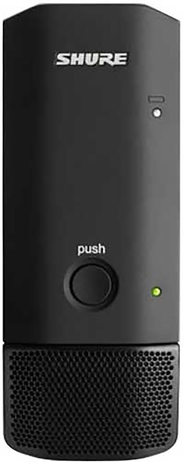 Shure MXW6/C=-Z10 Cardioid Boundary Microphone Transmitter - Exceptional Audio for Any Surface