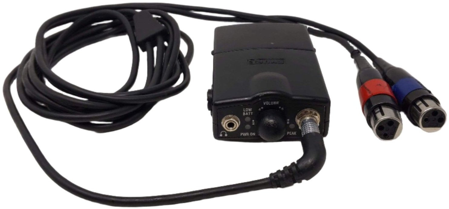 Shure P6HW Wired IEM Belt Pack - Your Ultimate Personal Monitor Solution