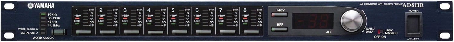 Yamaha AD8HR: The Ultimate 8-Ch Mic Preamp & Digital Converter