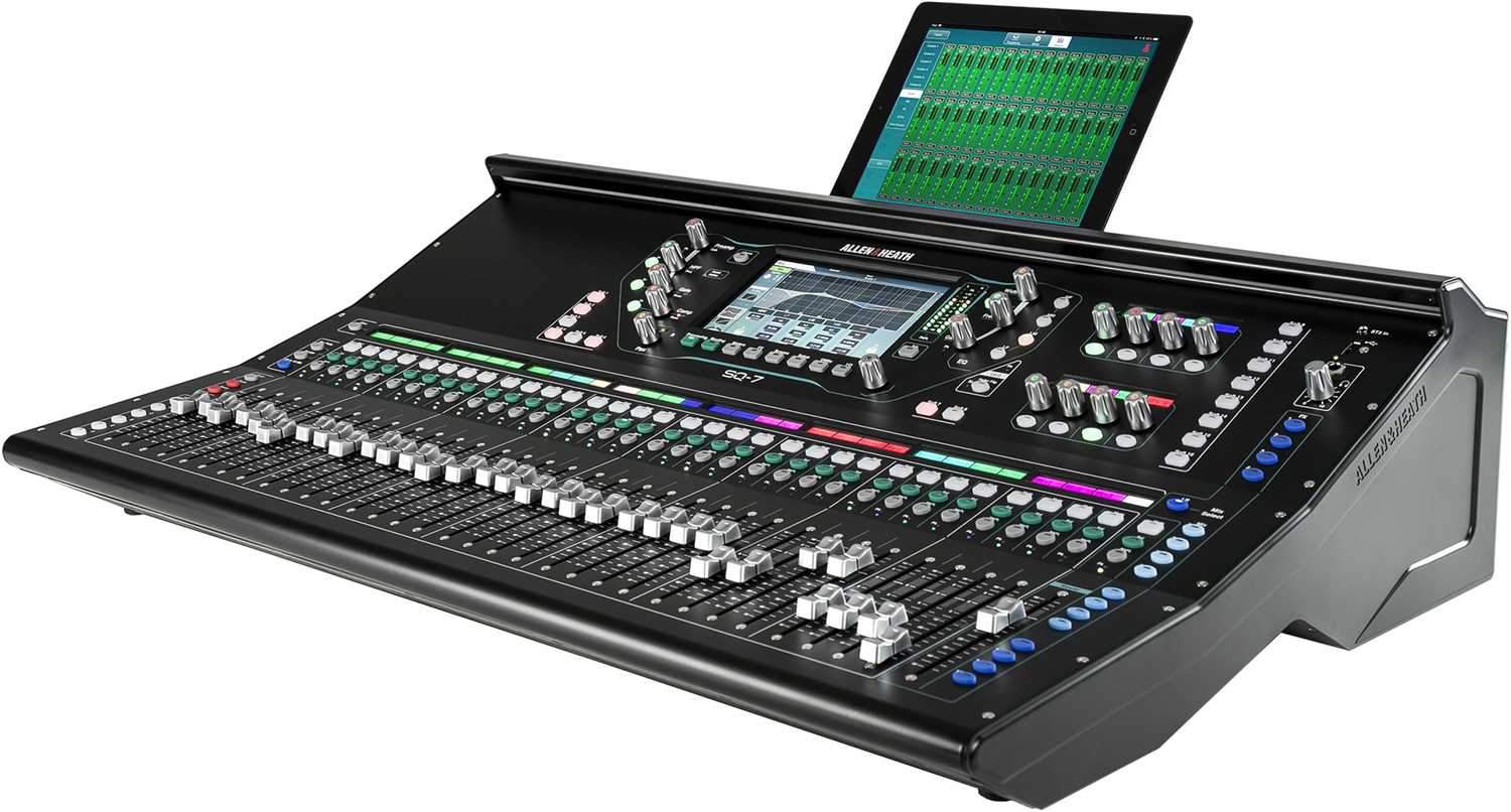 Allen & Heath SQ-7 Professional 48-Channel Digital Mixer for Exceptional Sound