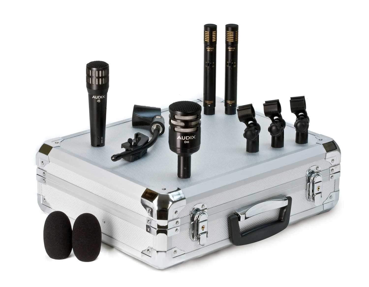Audix DP Quad 4-Piece Drum Mic Pack with Case - Your Ultimate Drum Recording Solution