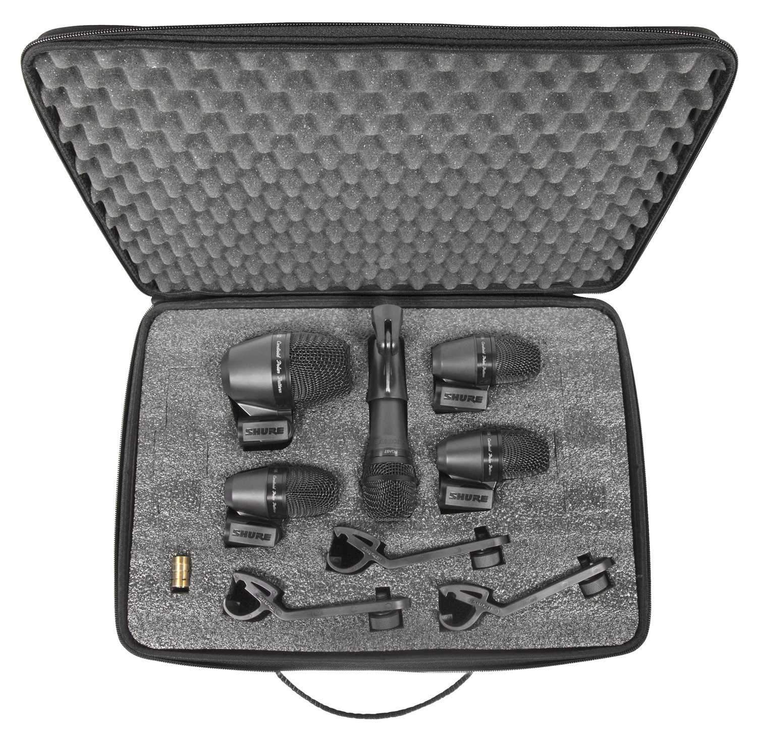 Shure PGADRUMKIT5 Professional 5-Piece Drum Microphone Kit - Capture Stunning Drums Now!