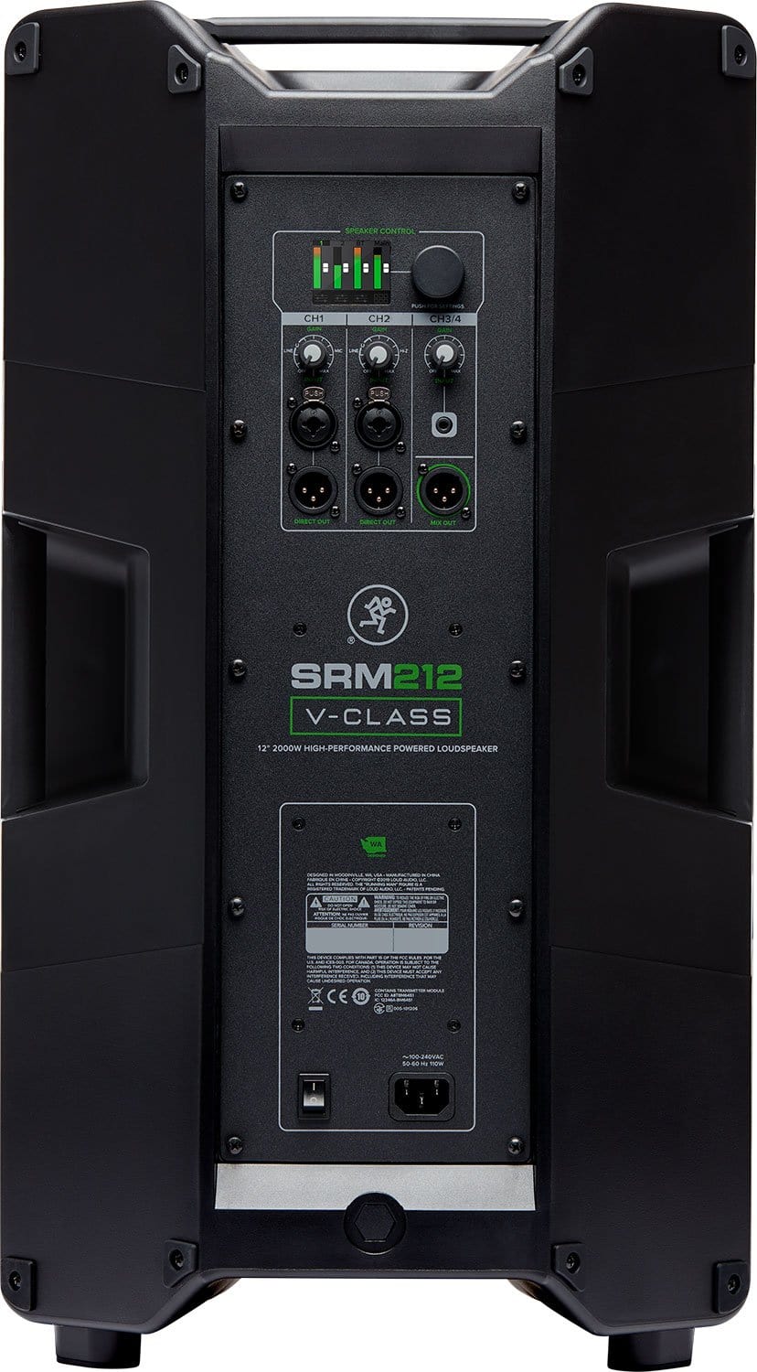 Mackie SRM212 V Class 2000-Watt 12-Inch Powered Speaker - The Ultimate Sound Powerhouse