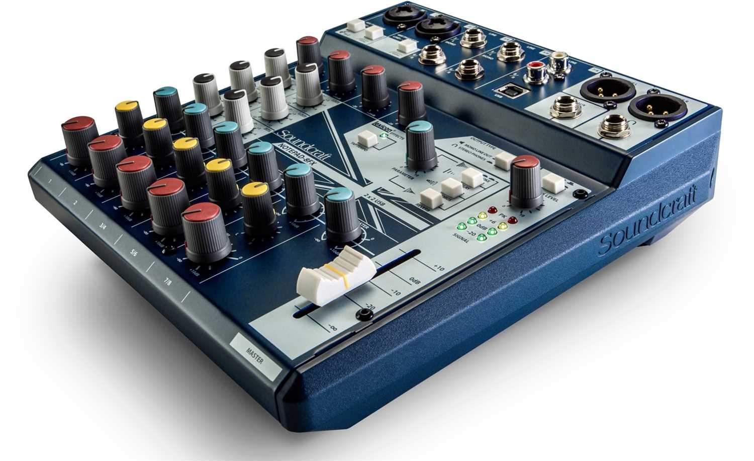 Soundcraft Notepad-8FX 8:USB