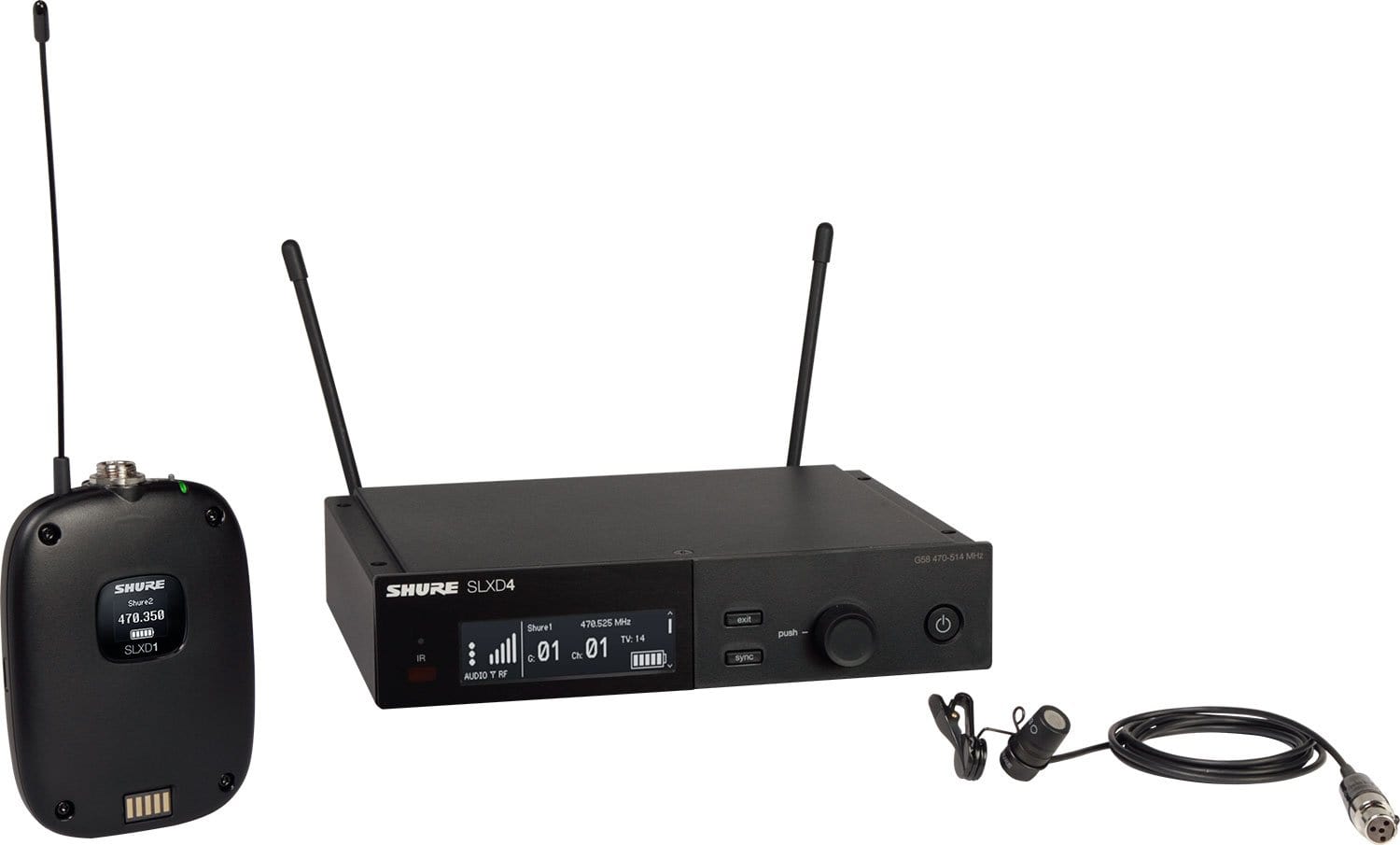 Shure SLXD14/98H-G58 Combo System: The Ultimate Wireless Solution for Exceptional Audio