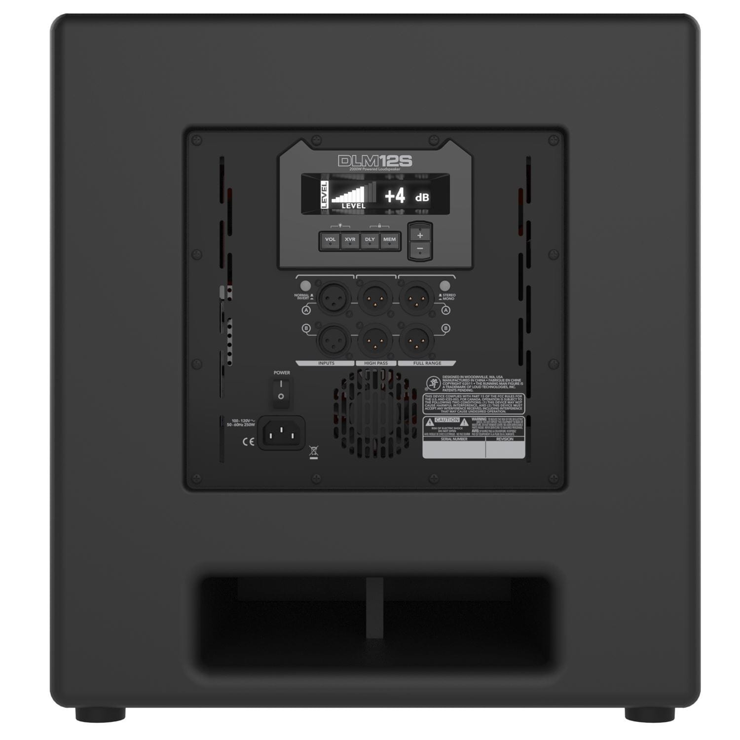Mackie DLM12S 2000W 12-Inch Powerhouse Subwoofer