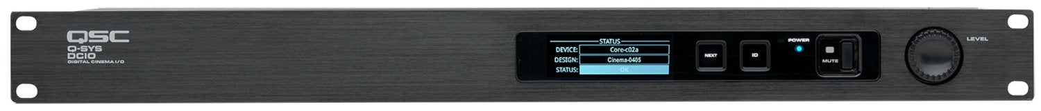 Q-SYS DCIO-H Digital Cinema Audio Processor: Your Gateway to Immersive Cinema Sound