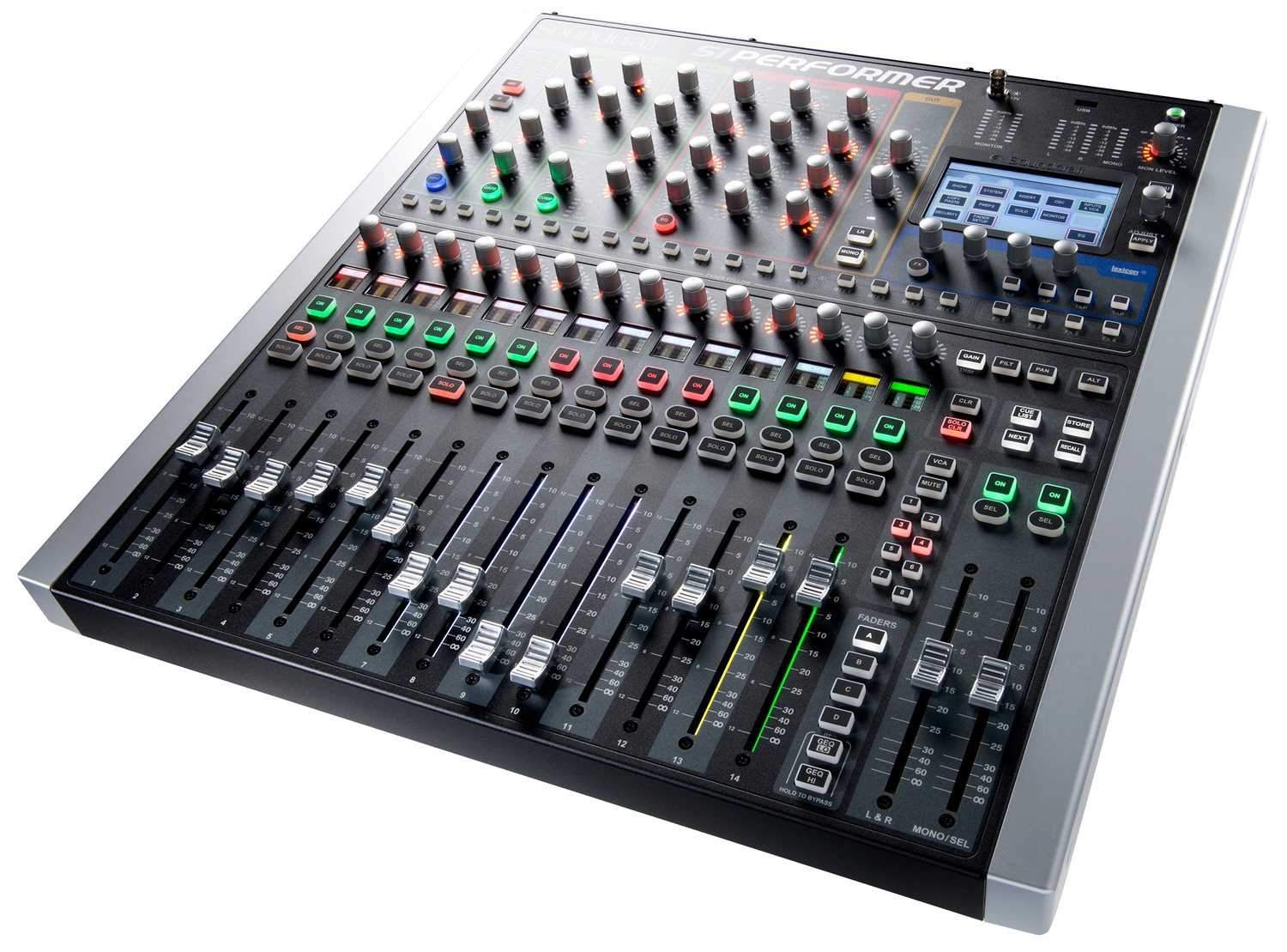 Soundcraft Si Performer 1: The Ultimate Digital PA Mixer with DMX Control