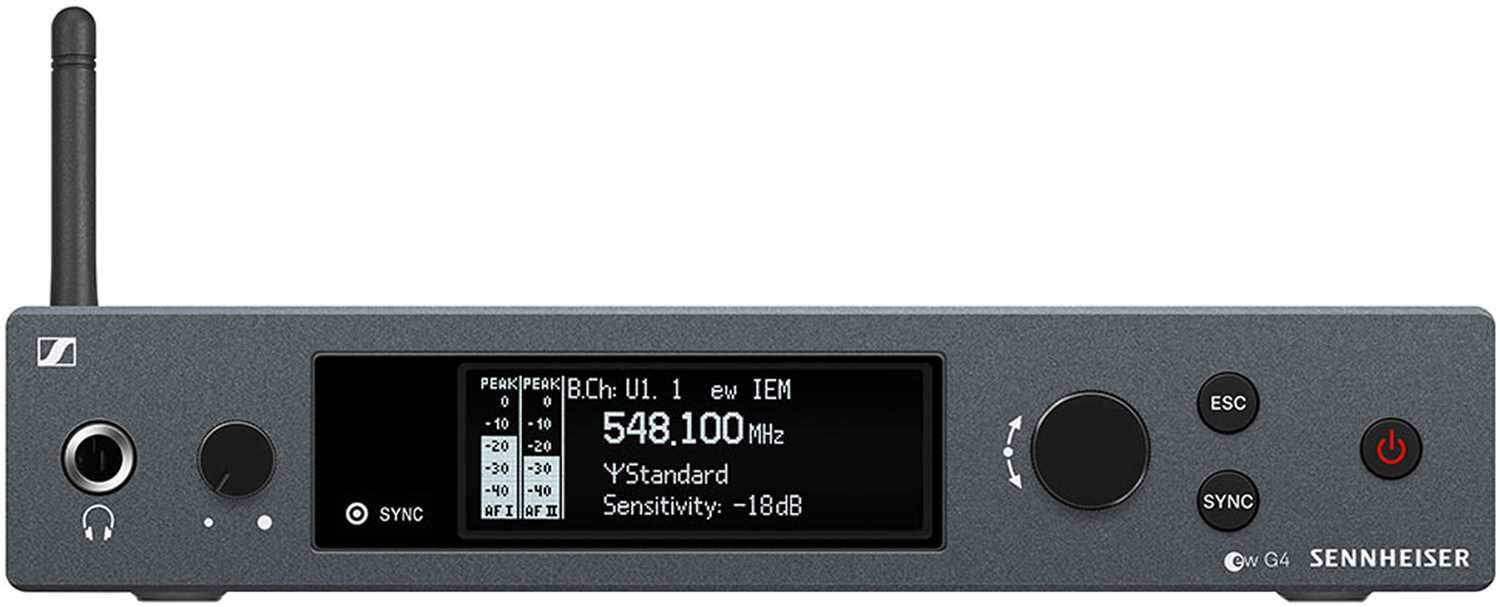 Sennheiser SR IEM G4 Stereo In-Ear Monitor Transmitter - The Ultimate Stage Companion