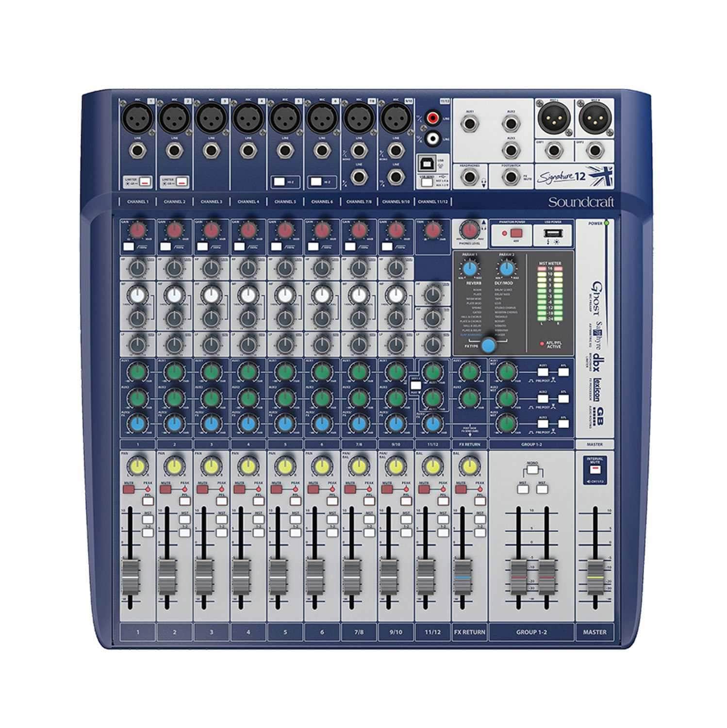 Soundcraft Signature 10: The Ultimate 10-ch PA Mixer with FX for Stunning Sound