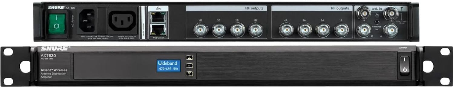Shure Axient Antenna Distribution System - AXT630US: Your Signal Optimization Powerhouse
