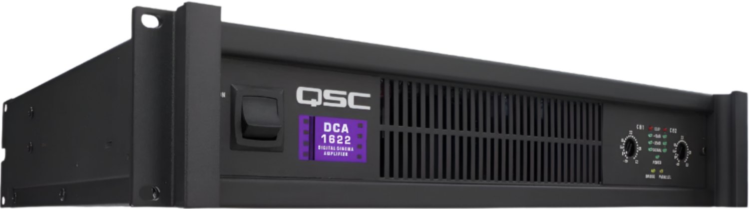Q-SYS DCA1622: The Ultimate 2-Channel Digital Cinema Audio Amplifier