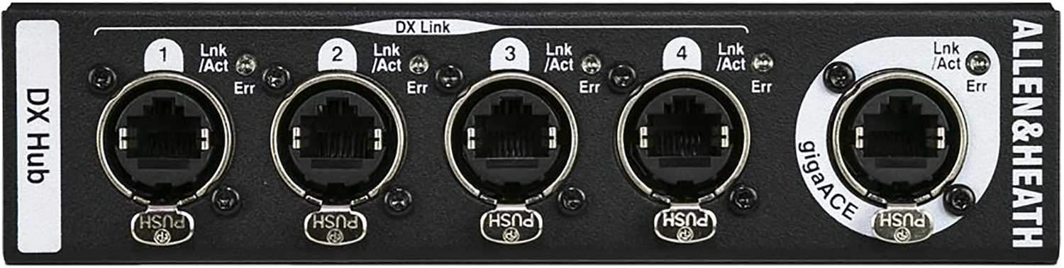 Allen & Heath DX-HUB Remote DX Expander Hub - The Ultimate Audio Networking Solution