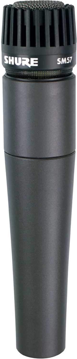 Shure SM57 Cardioid Dynamic Instrument Mic - Unbeatable 4-Pack for All Your Sound Needs