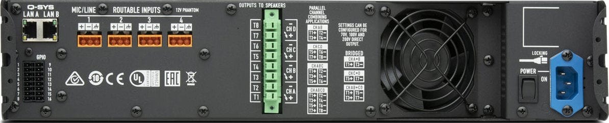 Q-SYS CX-Q 2K4 4 - 500