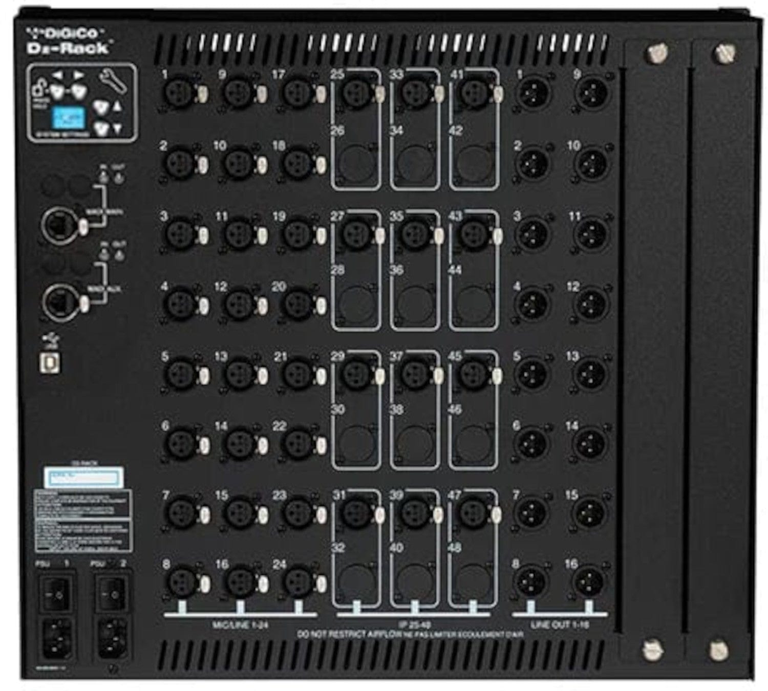 DiGiCo X-D2-DI-C 24/24AES D2，CAT6 MADI，！