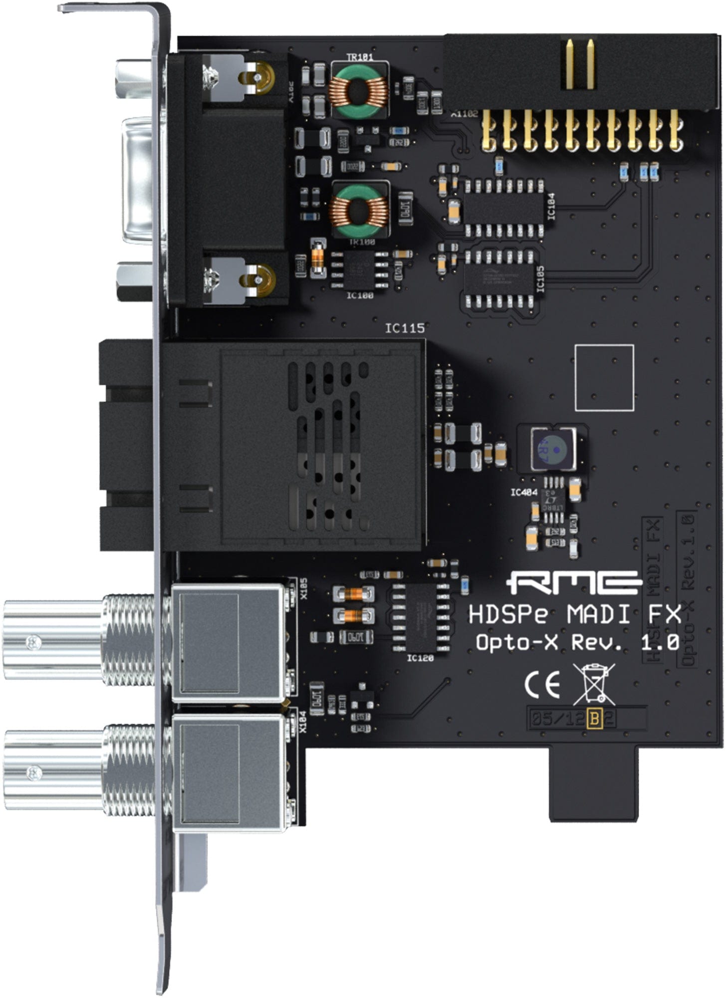 Enhanced Connectivity: RME HDSPe Opto-X Expansion Board for HDSPe MADI FX