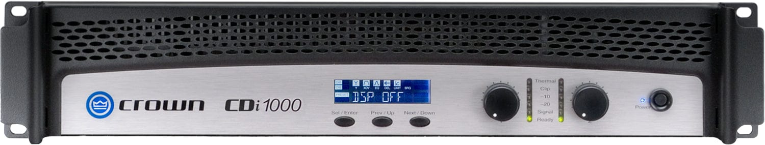 Crown CDi1000 500W 2-Channel Power Amplifier - Your Sound Solution